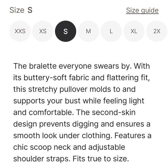 SKIMS Fits Everybody Scoop Bralette - Picture 5 of 9